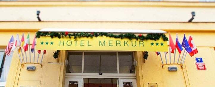 Hotel Merkur - Czech Leading Hotels Прага Экстерьер фото